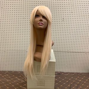 New Blonde long hair wig